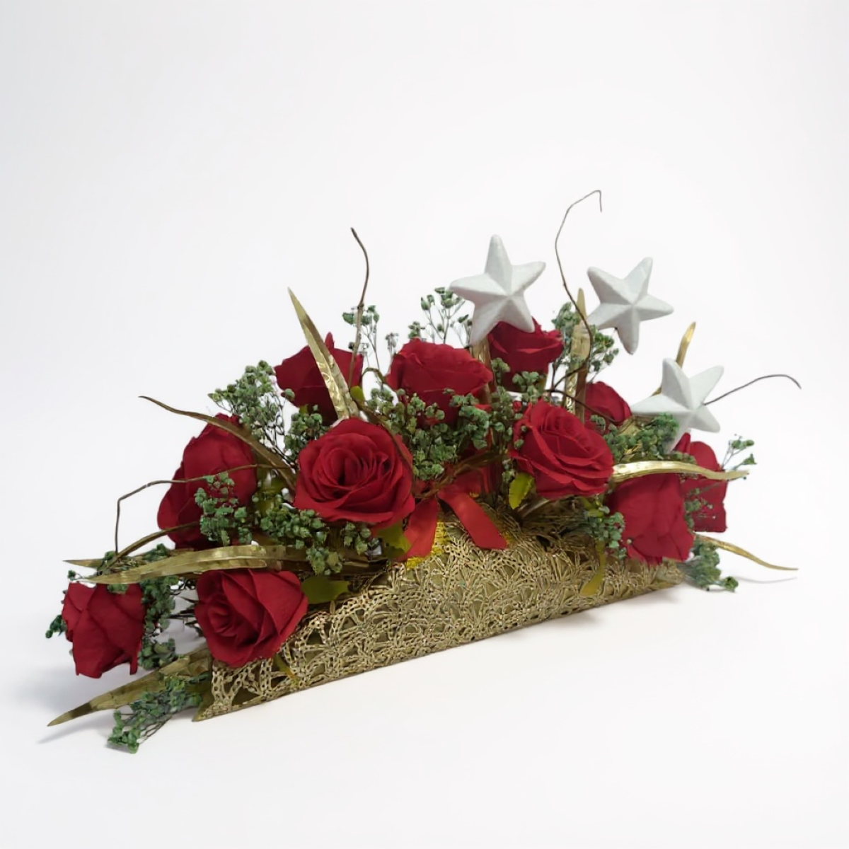 Starry Christmas Roses