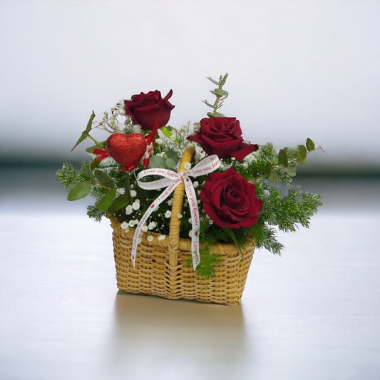 Whispering Love Basket