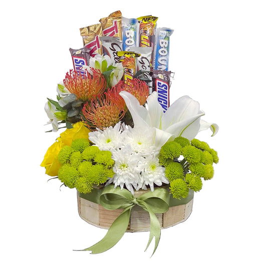 Choco Bloom Basket