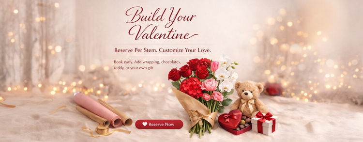 Build Your Valentine – Early Booking Collection