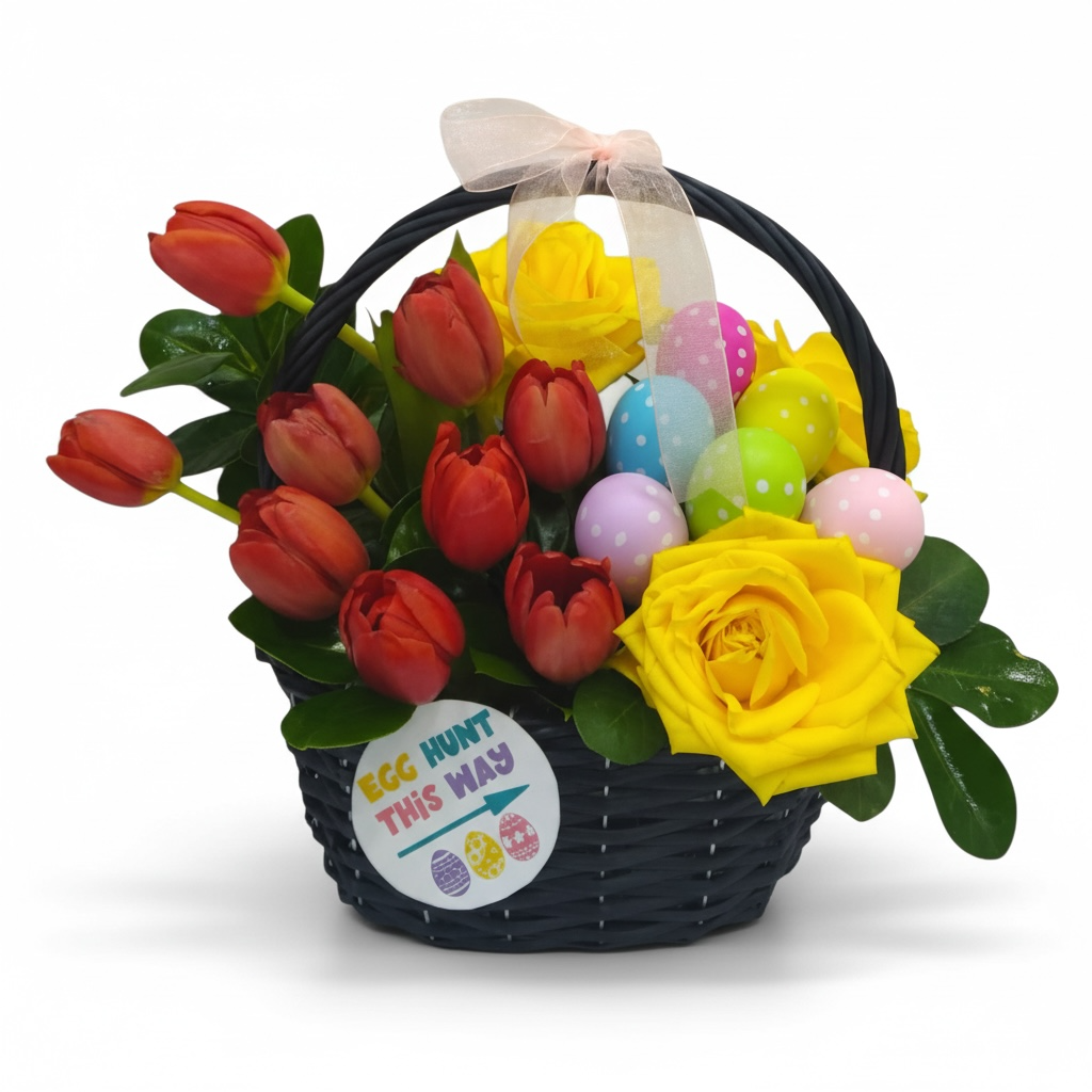 Easter Garden Basket