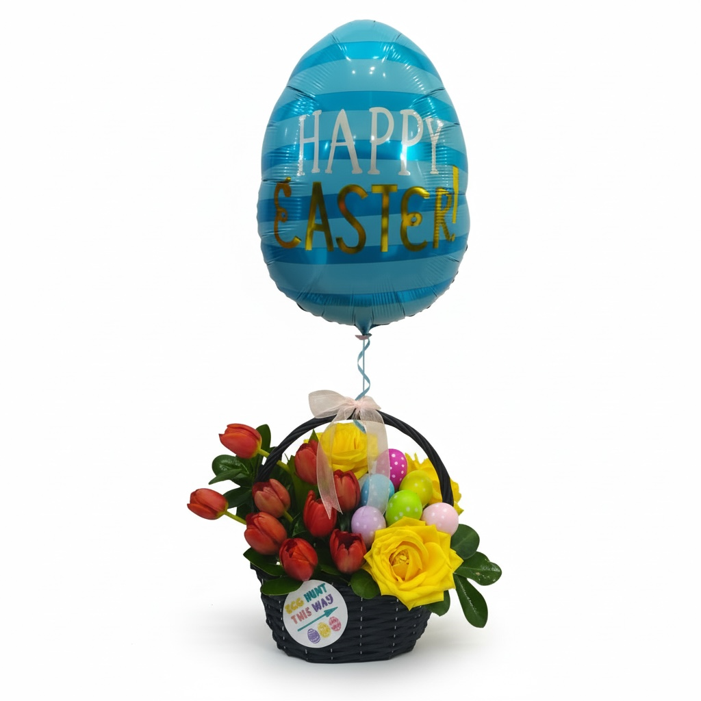 Easter Garden Basket