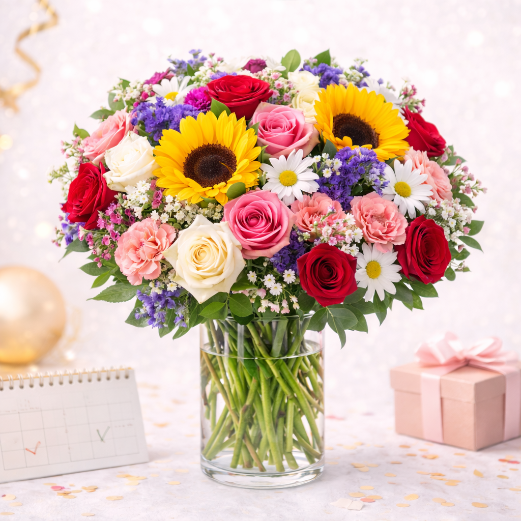 Weekly mix of Flowers for your Home