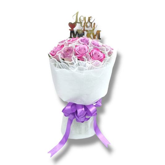 Mom's Roses Embrace